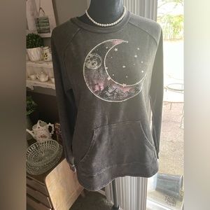 NWOT Juniors Department Cosmic Bohemian Long Sleeve Pullover